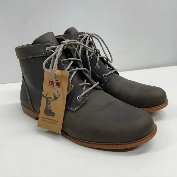 NWT Kodiak Leather Hiking Boot in Fossil Womens Size 9.5 - Picture 3 of 10